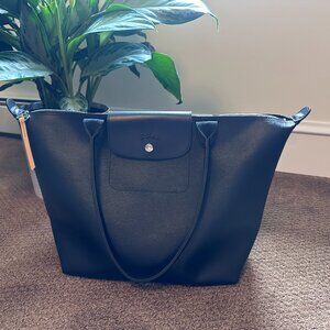 Longchamp Le Pliage City Large Tote Bag Black Model L1899HYQ001 Coated Canvas